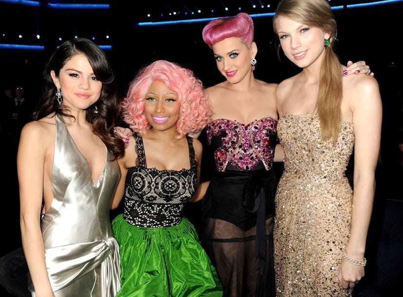 Katy Perry, Taylor Swift, Nicki Minaj, Selena Gomez