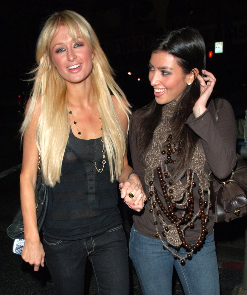 Paris Hilton and Kim Kardashian Sighting in Los Angeles - January 3, 2007