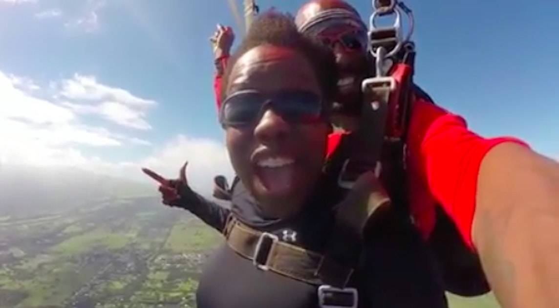 Viola Davis Just Went Skydiving For the First Time at 53