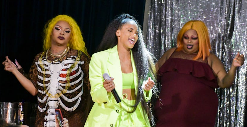Ciara Makes Surprise Appearance at Mickey's WeHo During "RuPaul's Drag Race" Viewing Party