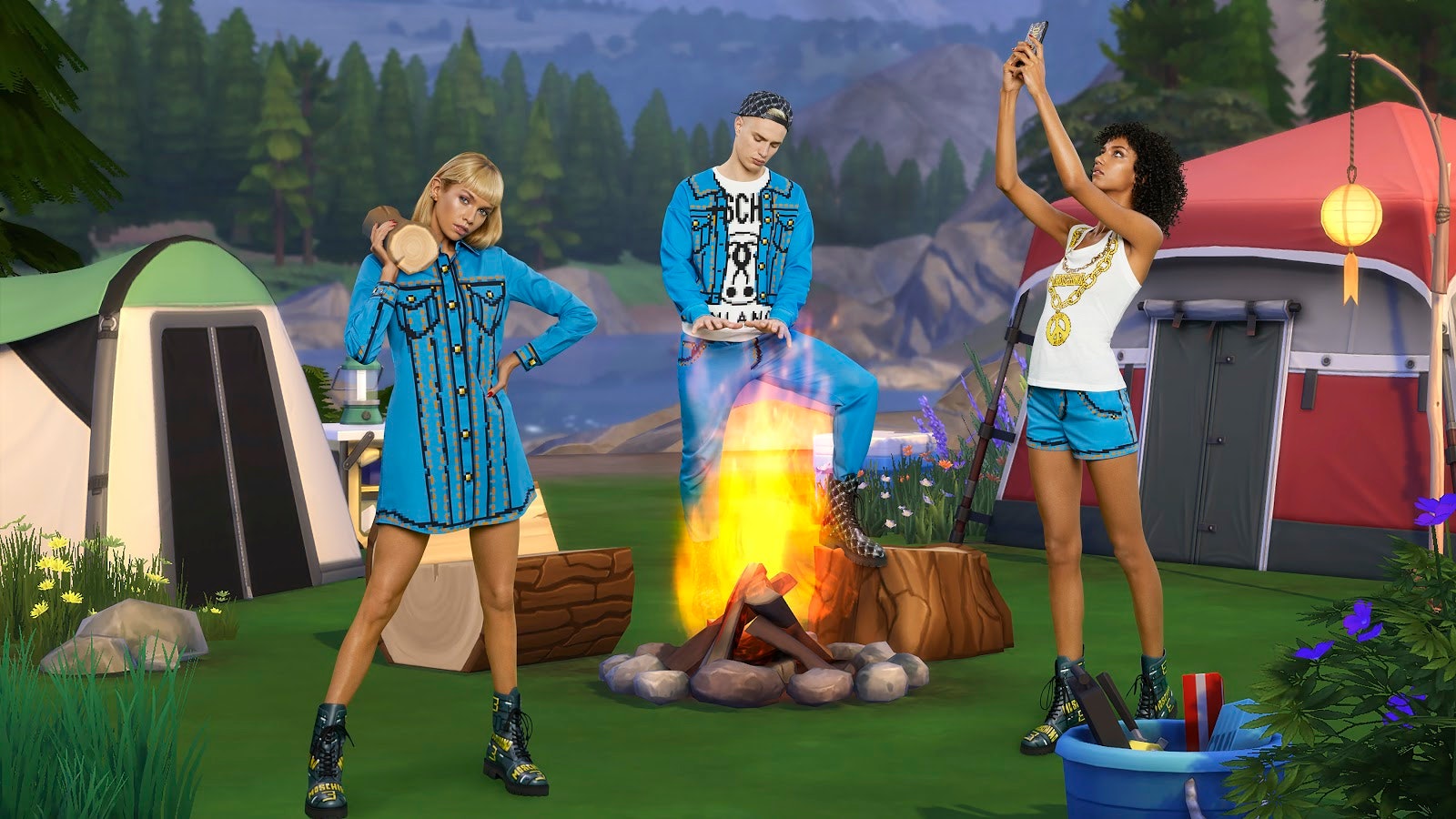 Moschino x the discount sims capsule collection