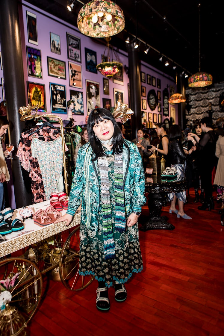 Sara Kerens, Anna Sui x Teva, April 2019