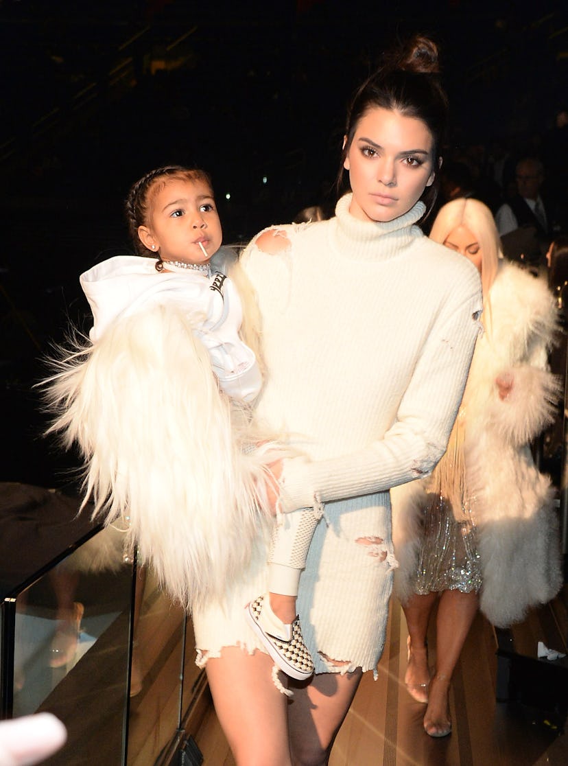 Kendall Jenner and North West