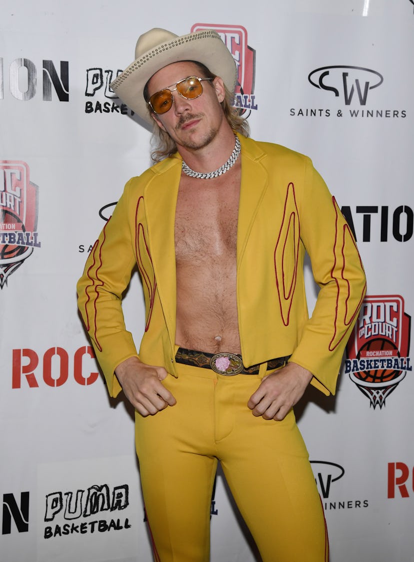 Diplo at Roc Nation's Roc Da Court All-Star Basketball Game