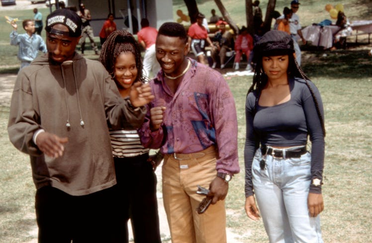 POETIC JUSTICE, Tupac Shakur, Regina King, Joe Torry, Janet Jackson, 1993, (c)Columbia Pictures/cour