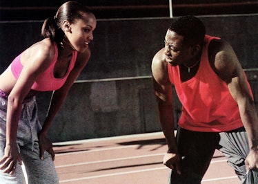 HIGHER LEARNING, from left: Tyra Banks, Omar Epps, 1995, © Columbia/courtesy Everett Collection