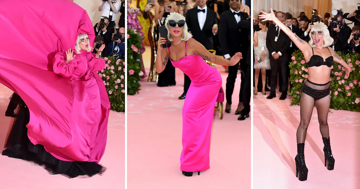 Lady Gaga Wears Four Outfits on Met Gala 2019 Red Carpet Lady Gaga Wears Four Outfits on Met Gala 2019 Red Carpet