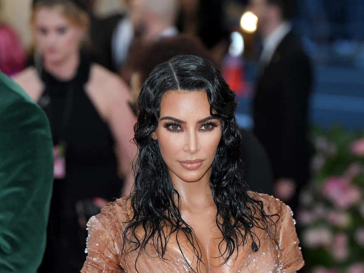 2019 met gala mugler corset dress Kim Kardashian Attends Met Gala 2019