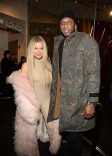Khloé Kardashian and Lamar Odom
