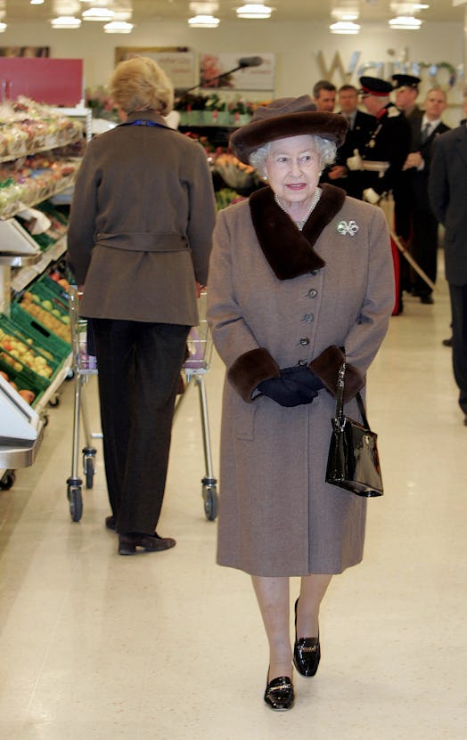 Queen Elizabeth II At King Edward Court Shopping Centre