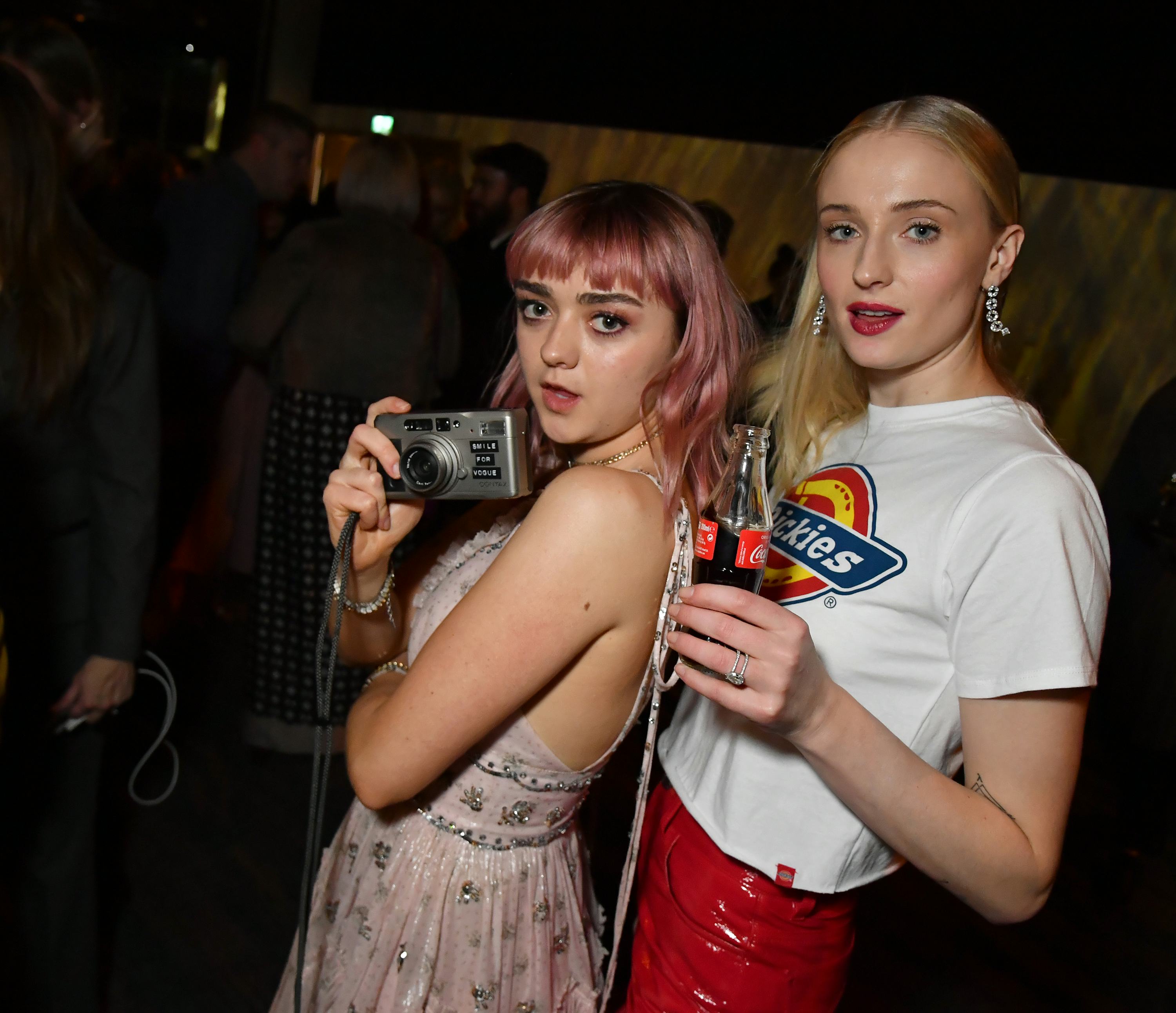 Sometimes, Sophie Turner Just Wants to Make Out With Her Best Friend Maisie  Williams