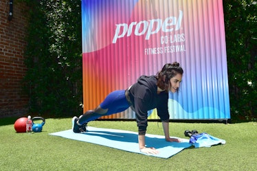 Lucy Hale Trains for the Propel Co:Labs Fitness Festival