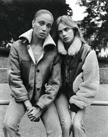 LEADERS OF THE PACKDelevigne's pal Adwoa Aboah, a Ghanaian-English actress and model who is the daug...