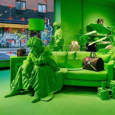 Louis Vuitton’s New Pop-Up Shop Is the Visual Equivalent of Getting Slimed