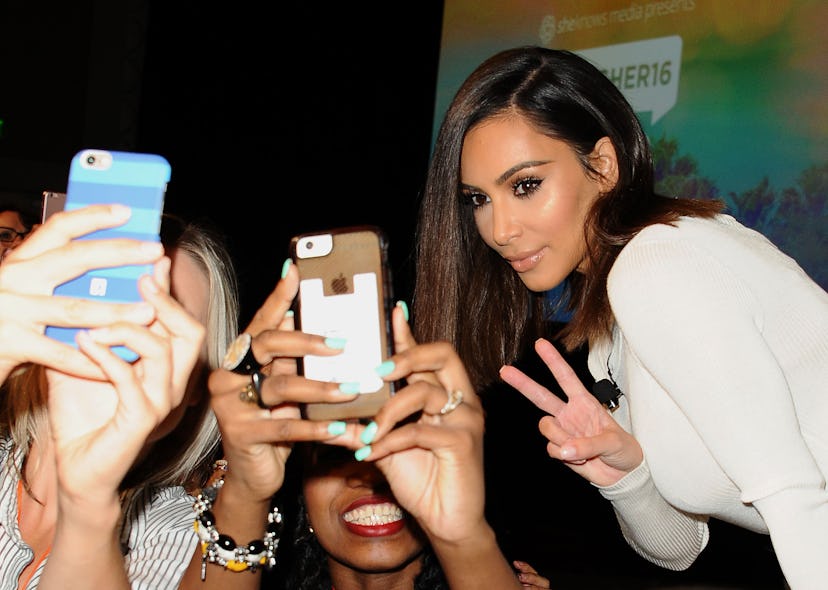 Kim Kardashian selfie