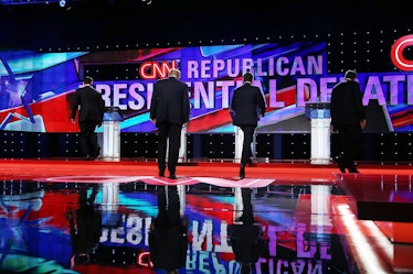 Republican Presidential Candidates Debate In Miami Area