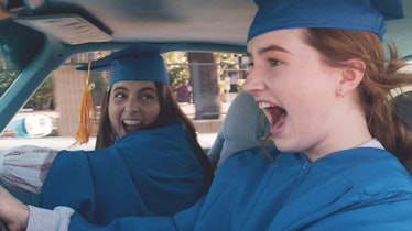 Molly and Amy from Booksmart representing the best female friendships in movie history.