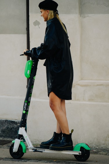 The Slime Green Trend Has Dripped Into Copenhagen Fashion Week Street Style