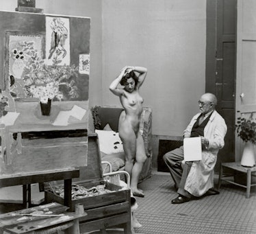 Matisse with his Model 1939 c Estate Brassai Succession Paris.jpg