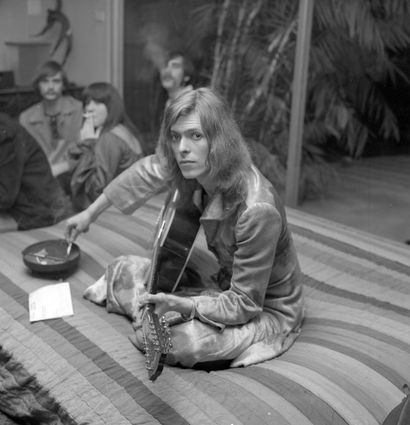David Bowie At Bingeheimer Party
