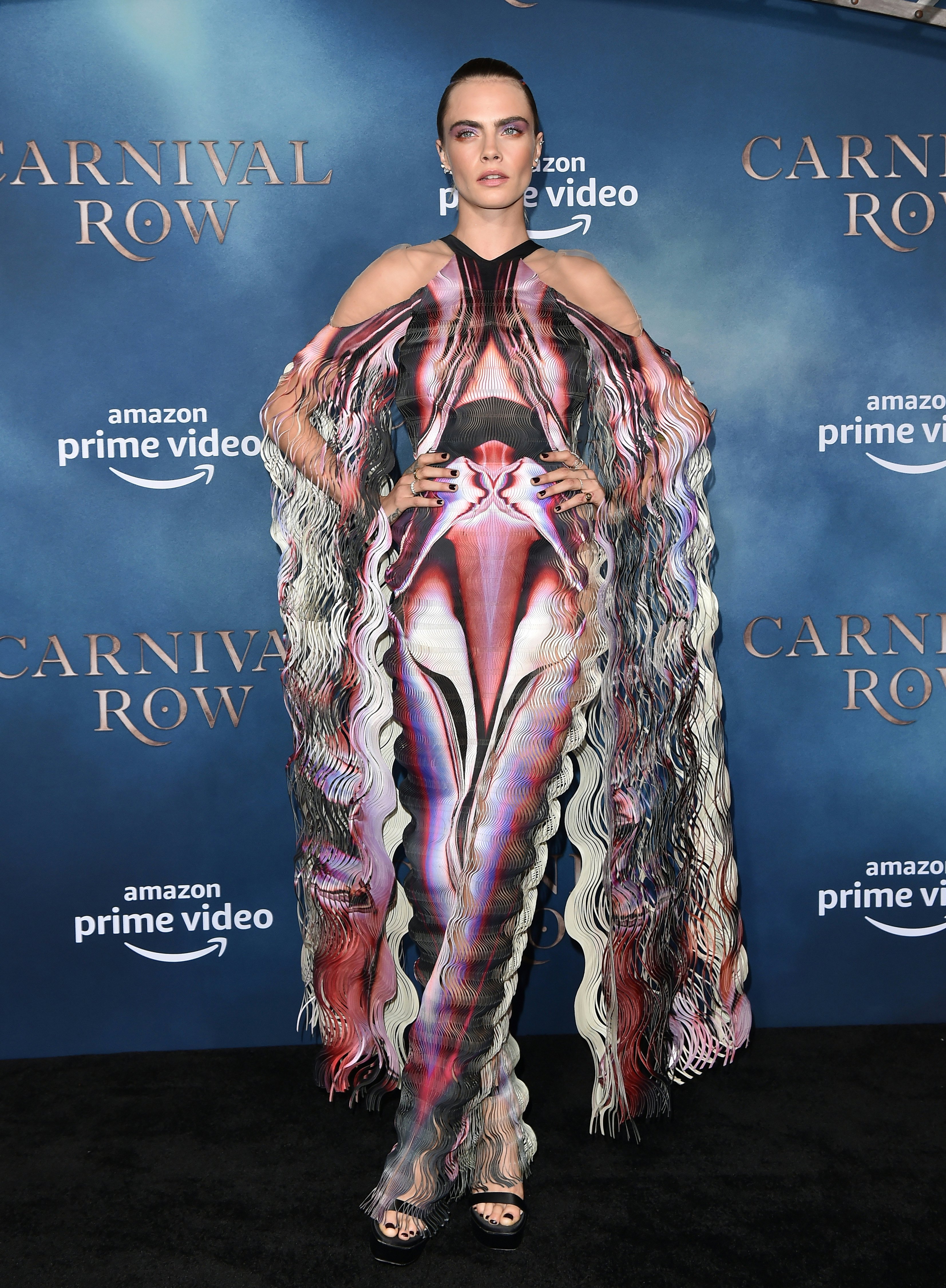 Cara Delevingne Stuns At the Carnival Row Premiere