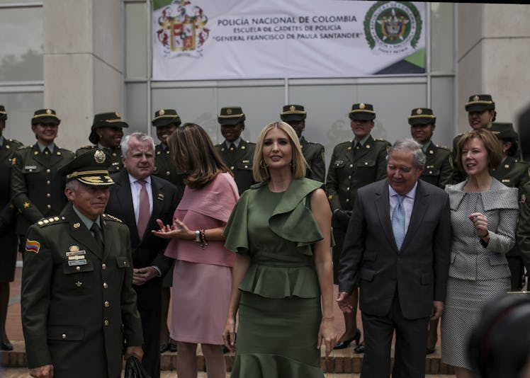 Ivanka Trump visits National Police Academy in Bogota