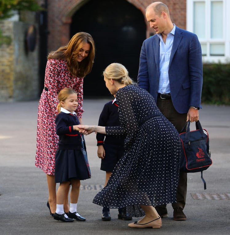 Princess Charlotte's First Day Of School