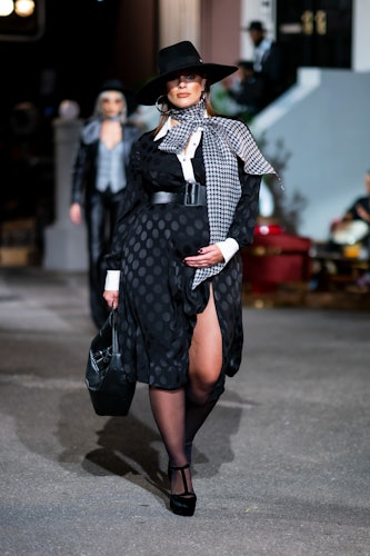 Gigi Hadid intercepts runway intruder during Chanel's Paris Fashion Week  show