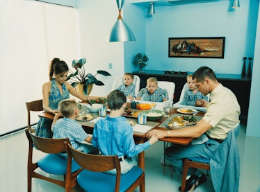 Angelina Jolie and Brad Pitt in Steven Klein's “Domestic Bliss”