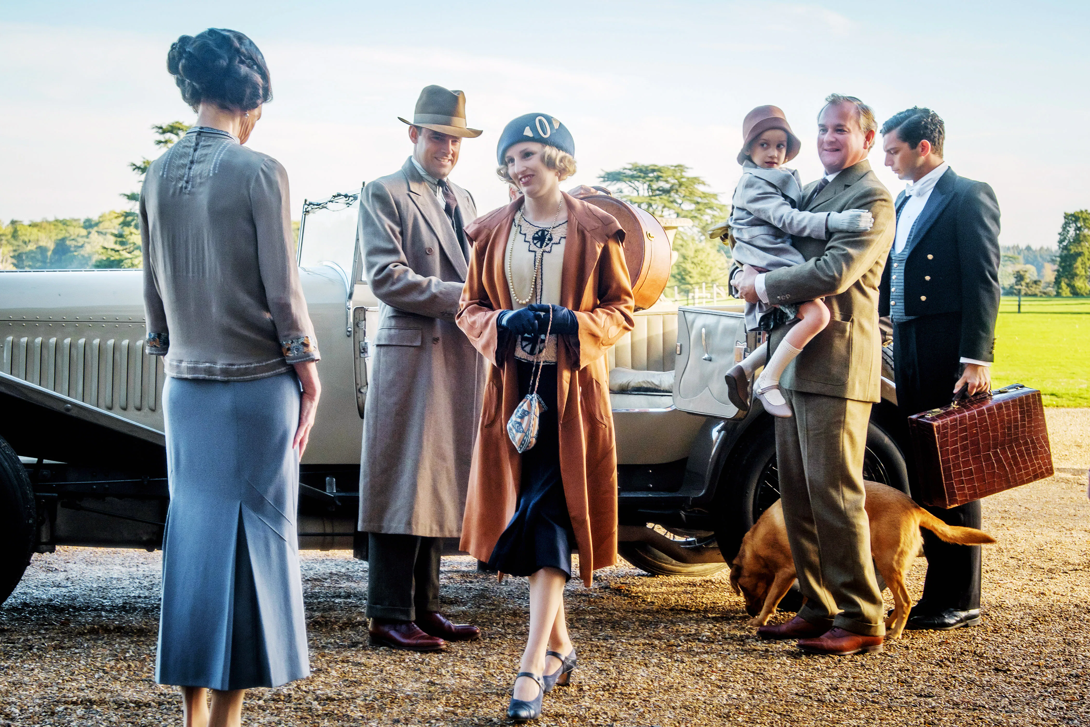sachin and babi light blue dress Beautiful Downton Abbey Inspired Dresses to Buy