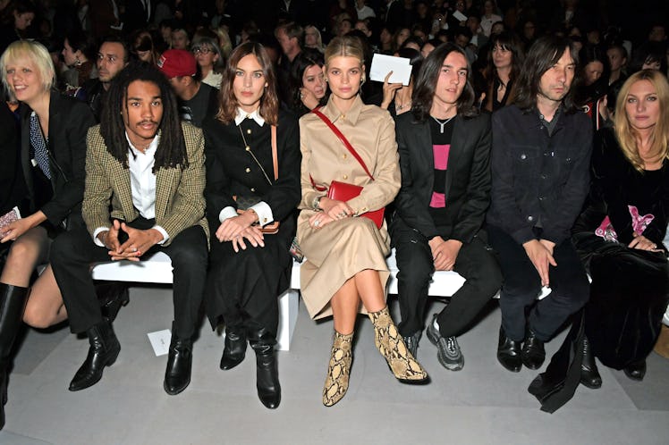 Celine : Front Row -  Paris Fashion Week -  Womenswear Spring Summer 2020