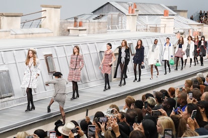 Gigi Hadid Escorted a r Who Crashed the Chanel Show Off the Runway