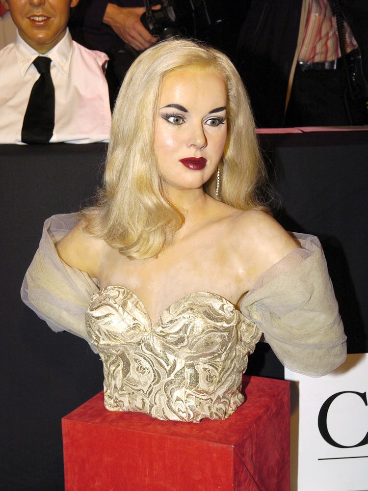 A Madonna wax figure torso at Madame Tussauds