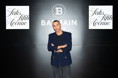 SAKS FIFTH AVENUE AND BALMAIN HOST PRIVATE COCKTAIL WITH OLIVIER ROUSTEING AT LE CHALET AT L’AVENUE ...