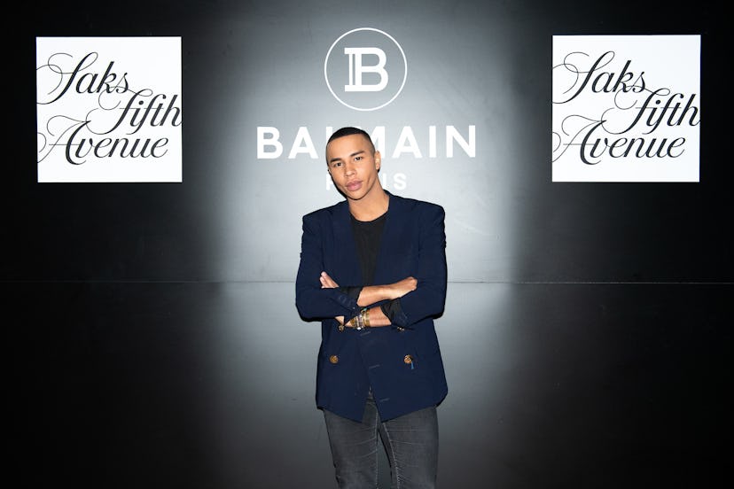 SAKS FIFTH AVENUE AND BALMAIN HOST PRIVATE COCKTAIL WITH OLIVIER ROUSTEING AT LE CHALET AT L’AVENUE ...