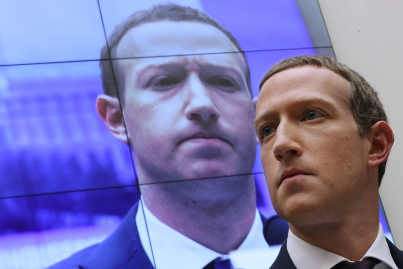 Facebook CEO Mark Zuckerberg Testifies Before The House Financial Services Committee