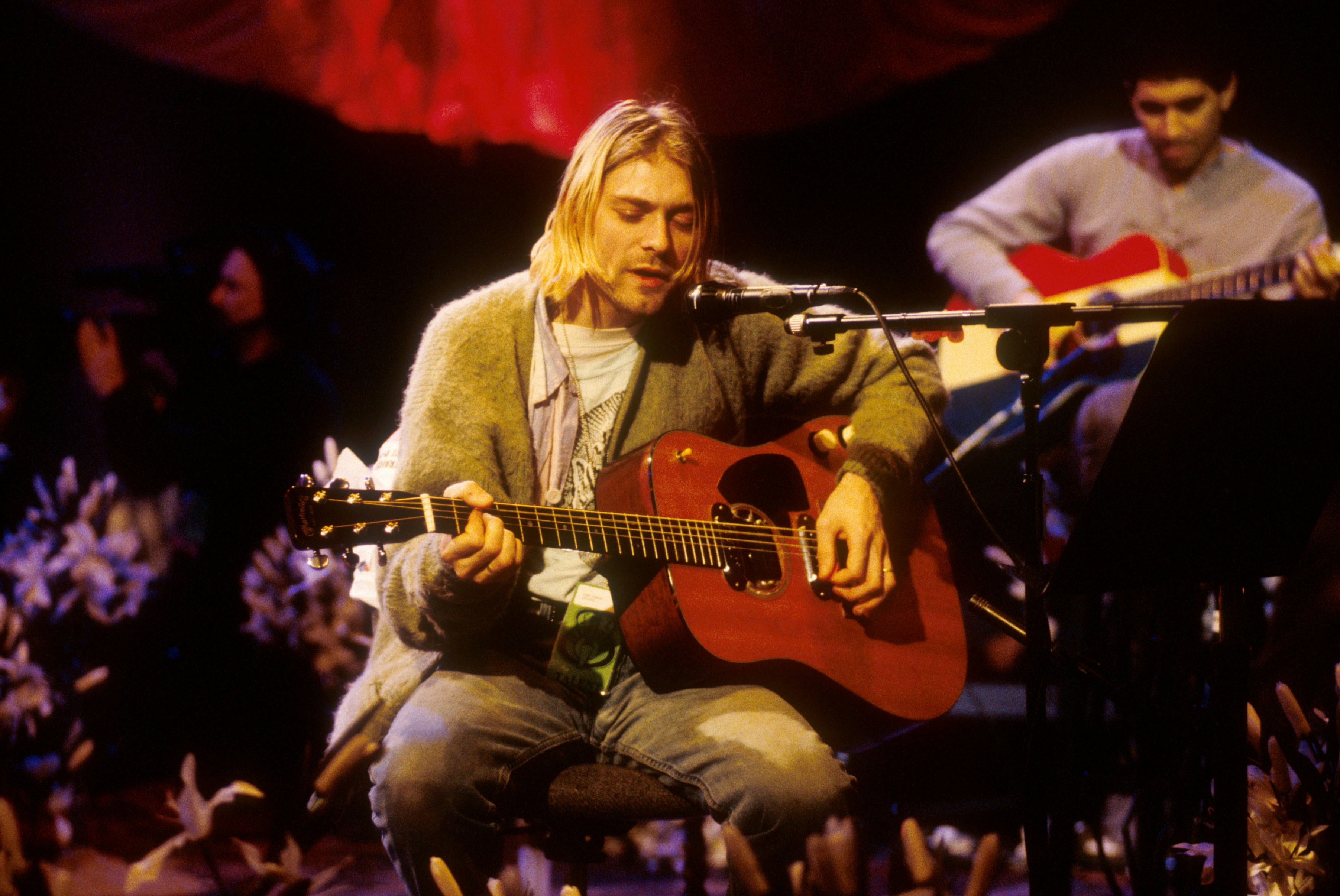 Kurt Cobain's Sweater, Last Washed in the '90s, Has Sold for $334,000