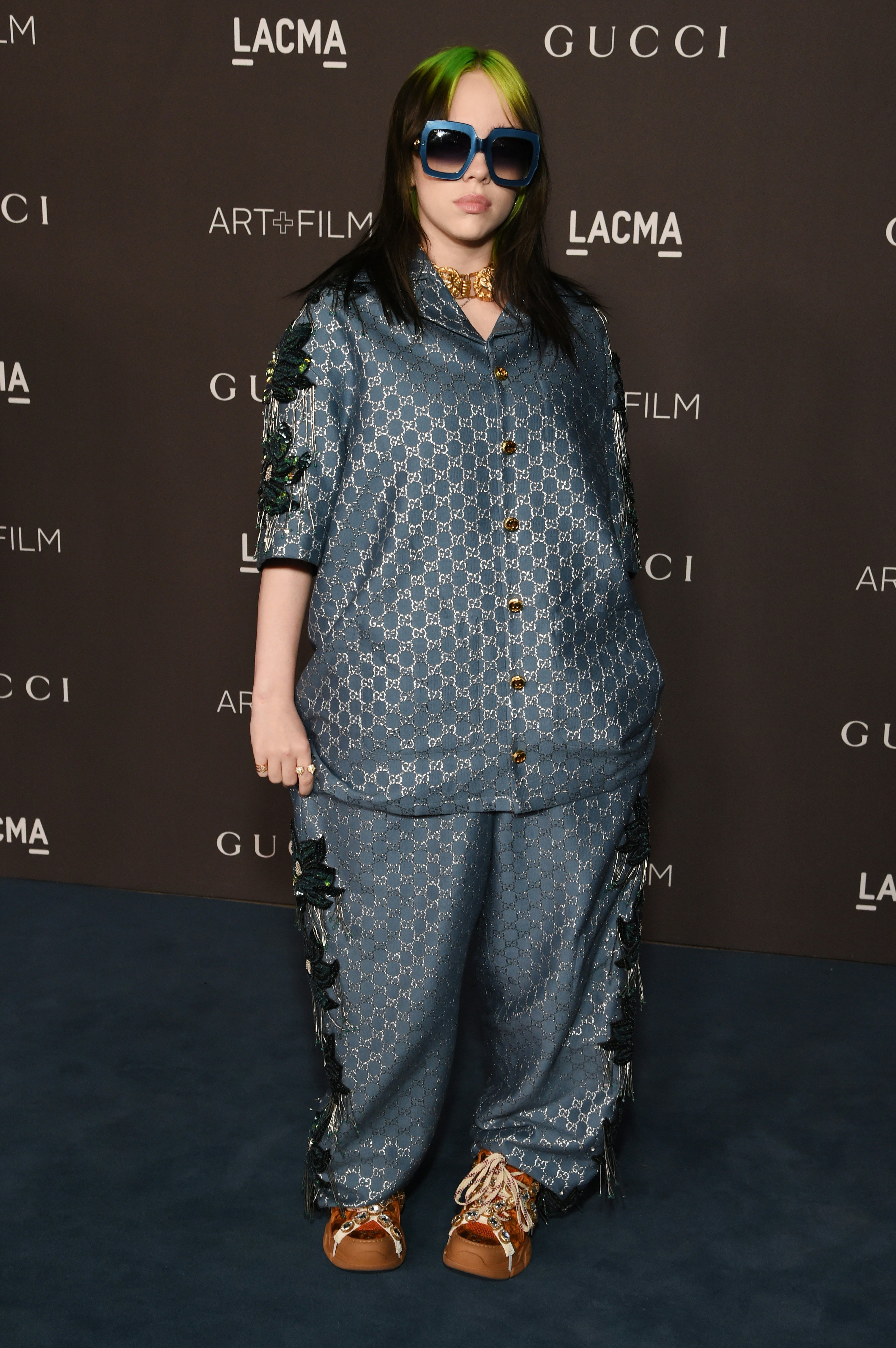 billie eilish gucci outfit