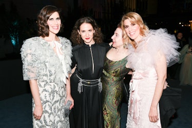 Laura Mulleavy, Sara Moonves, Lynn Hirschberg and Kate Mulleavy at the 2019 LACMA Art + Film Gala in...