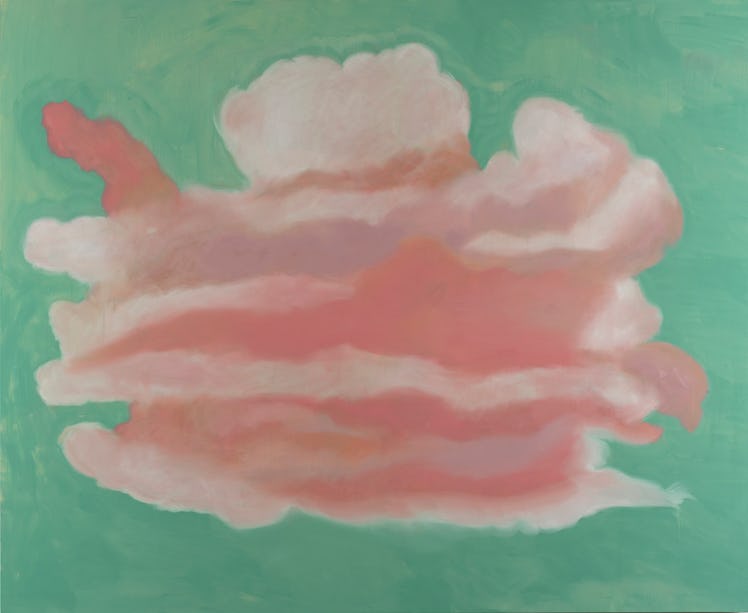 *Clouds* by Francesco Clemente, 2018. Courtesy the artist and Vito Schnabel Gallery.