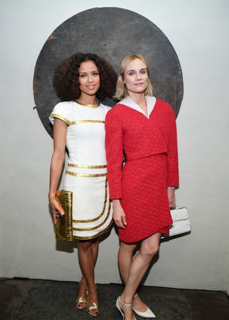 Gugu Mbatha-Raw and Diane Kruger attend Through Her Lens: The Tribeca CHANEL Women's Filmmaker Progr...