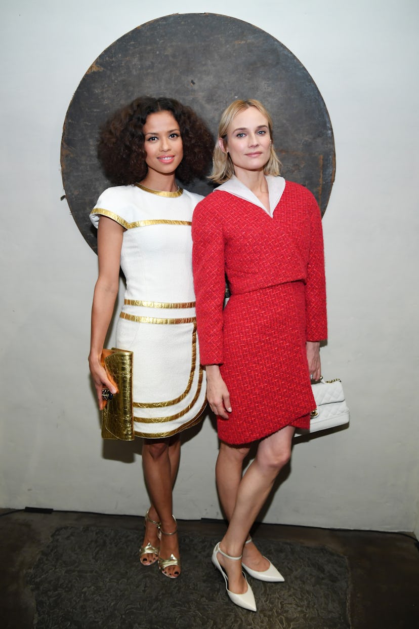 Gugu Mbatha-Raw and Diane Kruger attend Through Her Lens: The Tribeca CHANEL Women's Filmmaker Progr...