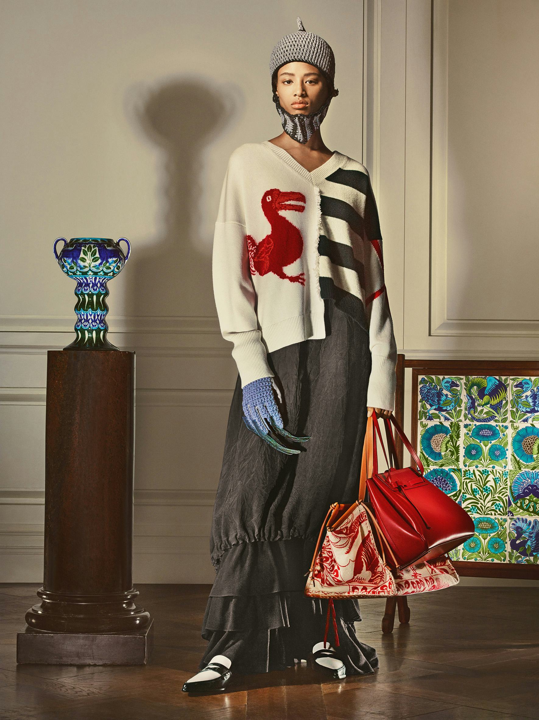 Claws Horns and a Fauna Fantasia See Loewe s New William De Morgan Capsule Collection