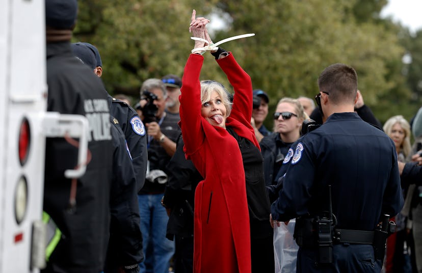 "Fire Drill Friday" Climate Change Protest