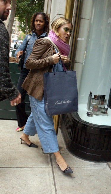 Sarah Jessica Parker Shopping In New York City