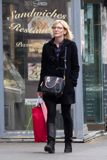 Cate Blanchett Sighting In Paris - April 4, 2012