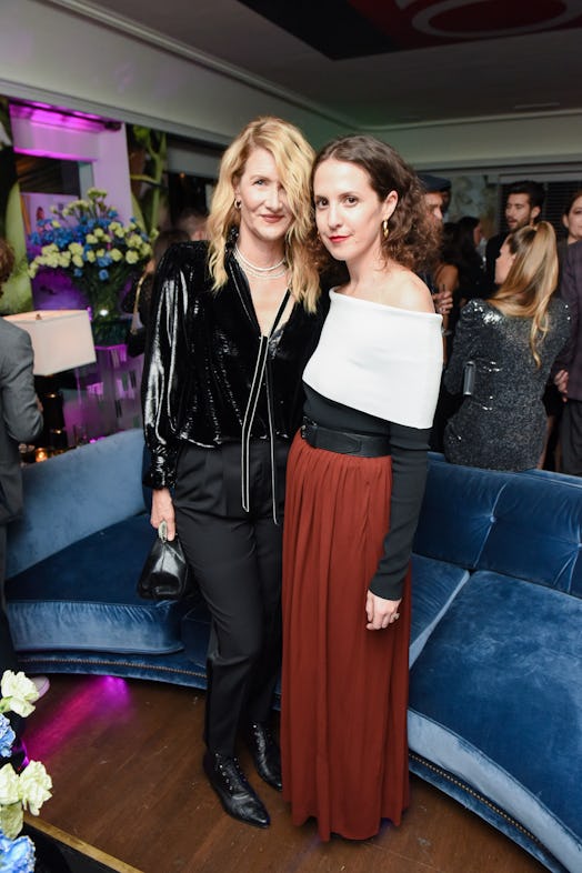 Laura Dern and W’s Editor in Chief, Sara Moonves, at W Magazine’s Best Performances Party