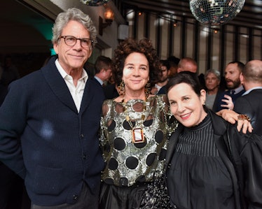 Eric Eisner, Lisa Eisner, and Arianne Phillips standing and posing at W Magazine’s Best Performances...
