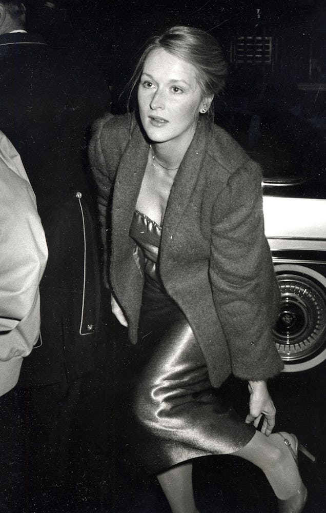 Meryl Streep at the New Years Eve Party at Harkness House