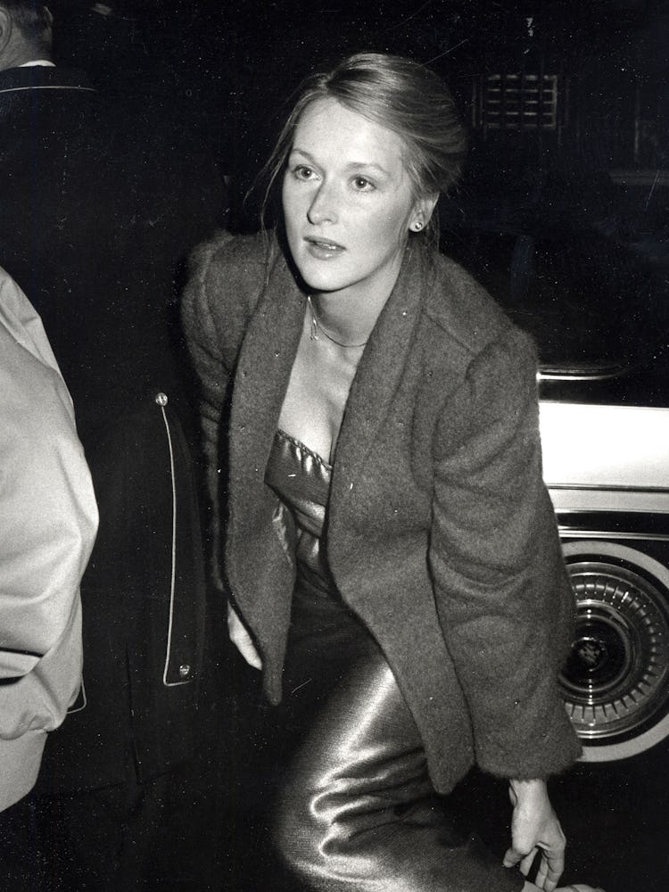 Meryl Streep at the New Years Eve Party at Harkness House